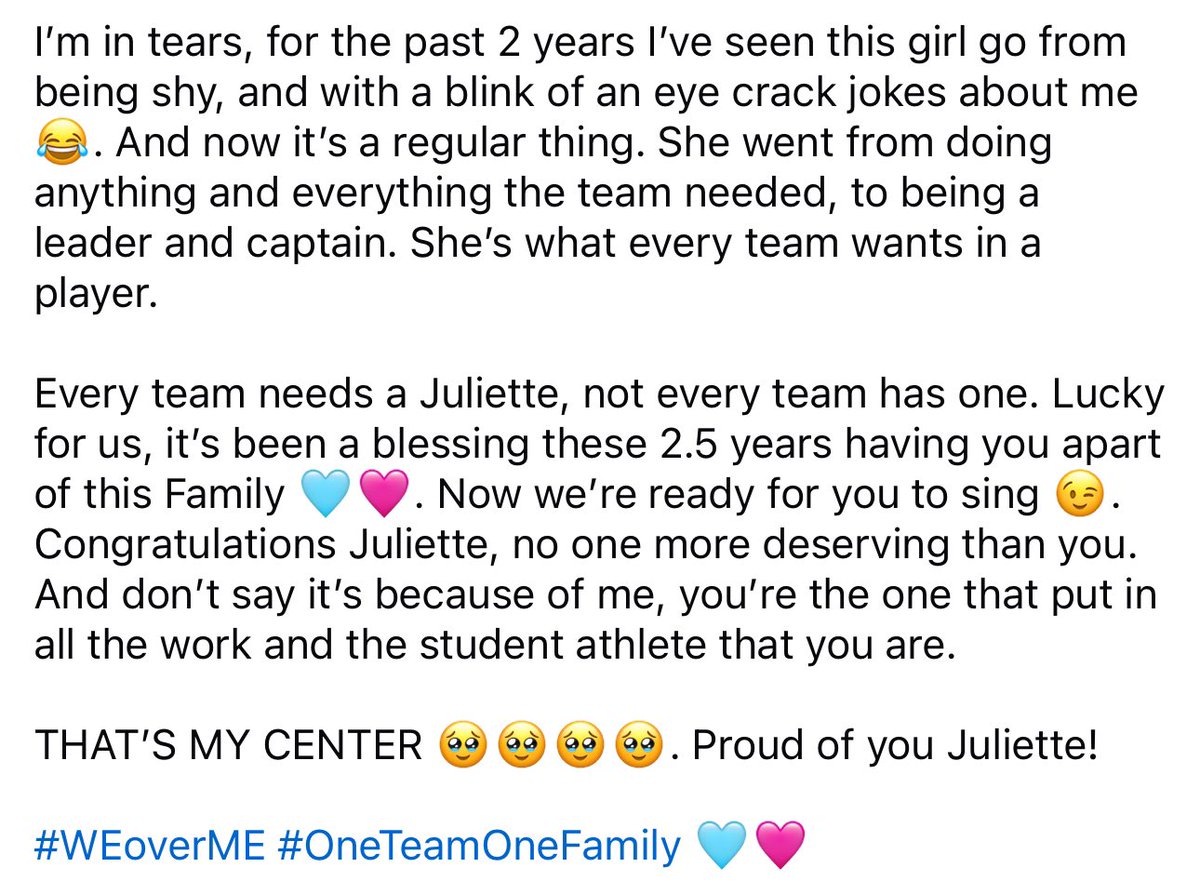 Tom Tran (@coacht2ncd) on Twitter photo COMMITTED!! After an amazing visit at Chico State, Juliette James (Colfax HS) has committed to Chico State. Thank You Coach Fogel for believing in Juliette. You got a flat out winner!
#WEoverME #OneTeamOneFamily π©΅π©·
<a href="/JulietteJ055/">Juliette James</a> <a href="/JohnJamesYuba/">John James</a> COMMITTED!! After an amazing visit at Chico State, Juliette James (Colfax HS) has committed to Chico State. Thank You Coach Fogel for believing in Juliette. You got a flat out winner!
#WEoverME #OneTeamOneFamily π©΅π©·
<a href="/JulietteJ055/">Juliette James</a> <a href="/JohnJamesYuba/">John James</a>