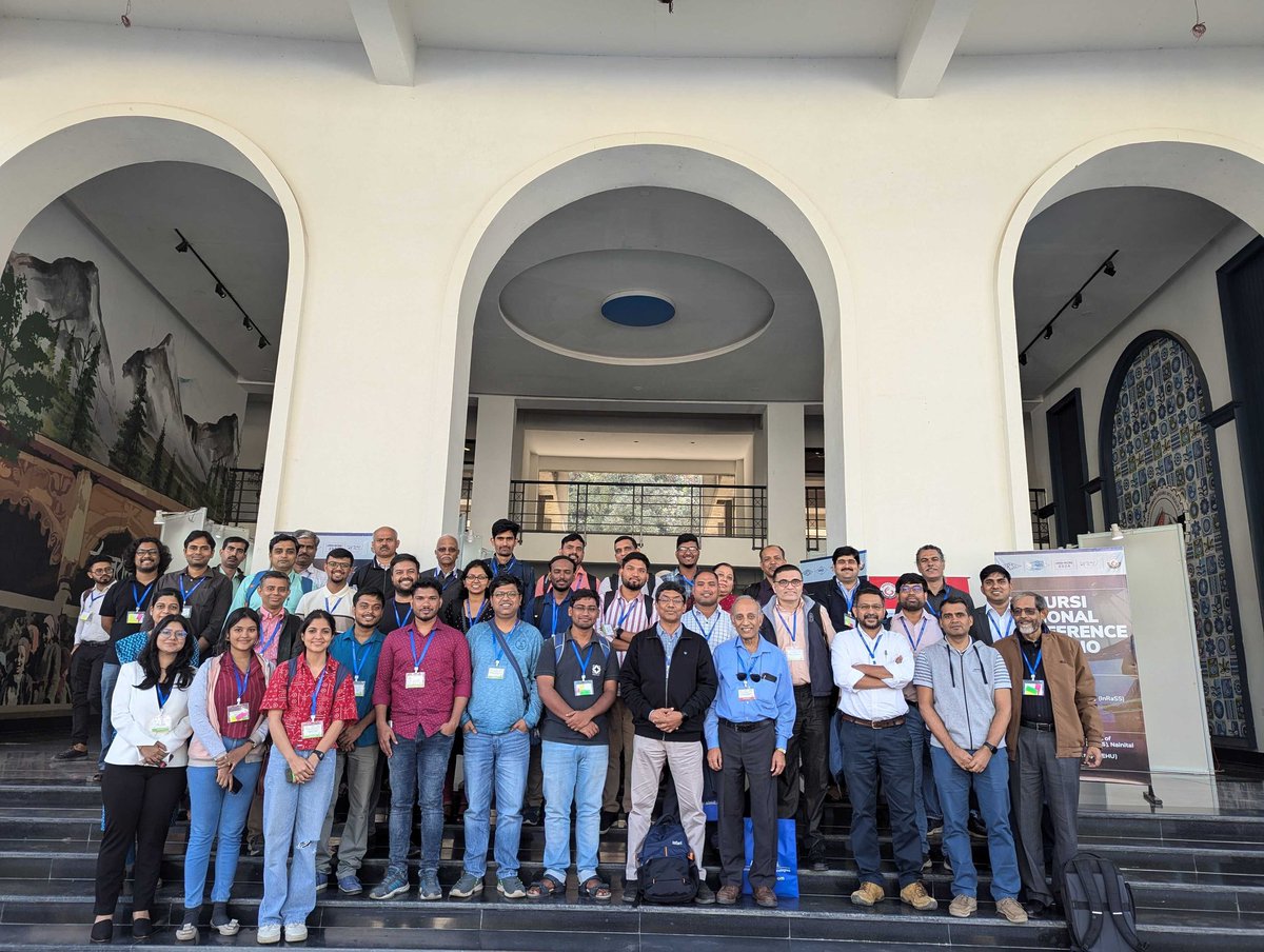 And so we wrap up URSI RCRS 2024! Both #NCRA researchers and #GMRT engineers had a large presence at the conference, presenting a plethora of talks and posters over the last 3 days.