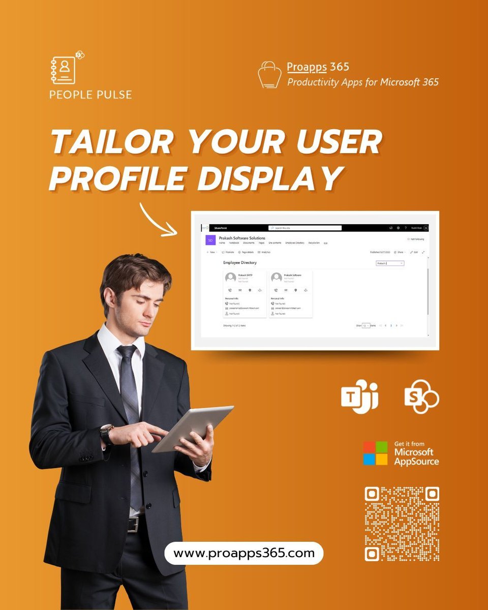 proapps_365's tweet photo. Use the property pane to show or hide user properties effortlessly. Personalize your experience with People Pulse! 

Try for FREE: https://t.co/2VqRev6uW9

#Customization #PeoplePulse https://t.co/LKAjKyk0JM