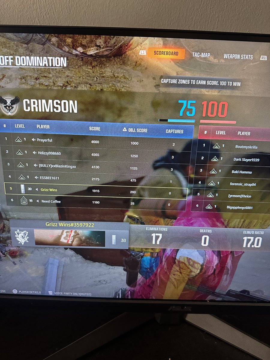 First game on this morning 17-0 sniping #BlackOps6 #CallofDuty