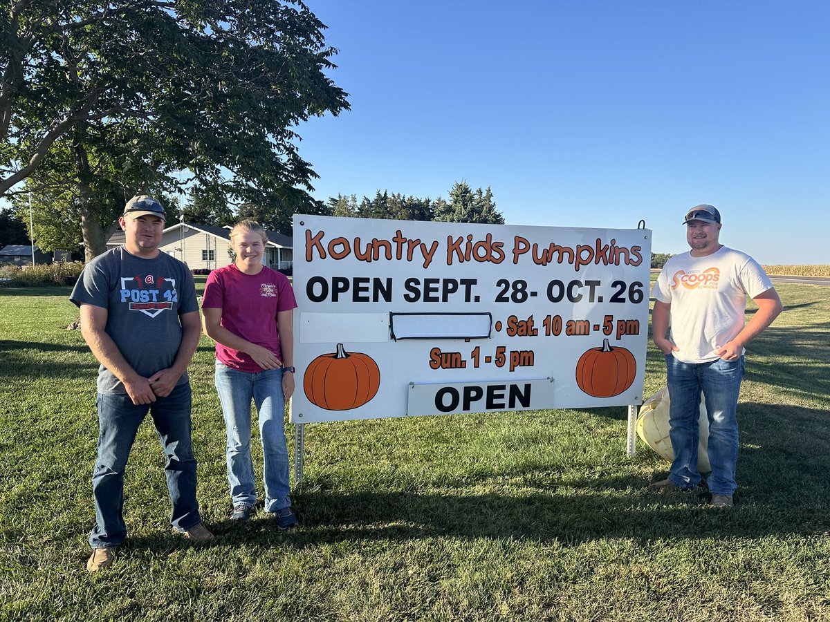 Today is the day. The last day of Bonifas Kountry Kids Pumpkins. Who knew 16 years could go so fast!  everyone needs to start something with your kids when they are young so many lifelong lessons learned and memories made!