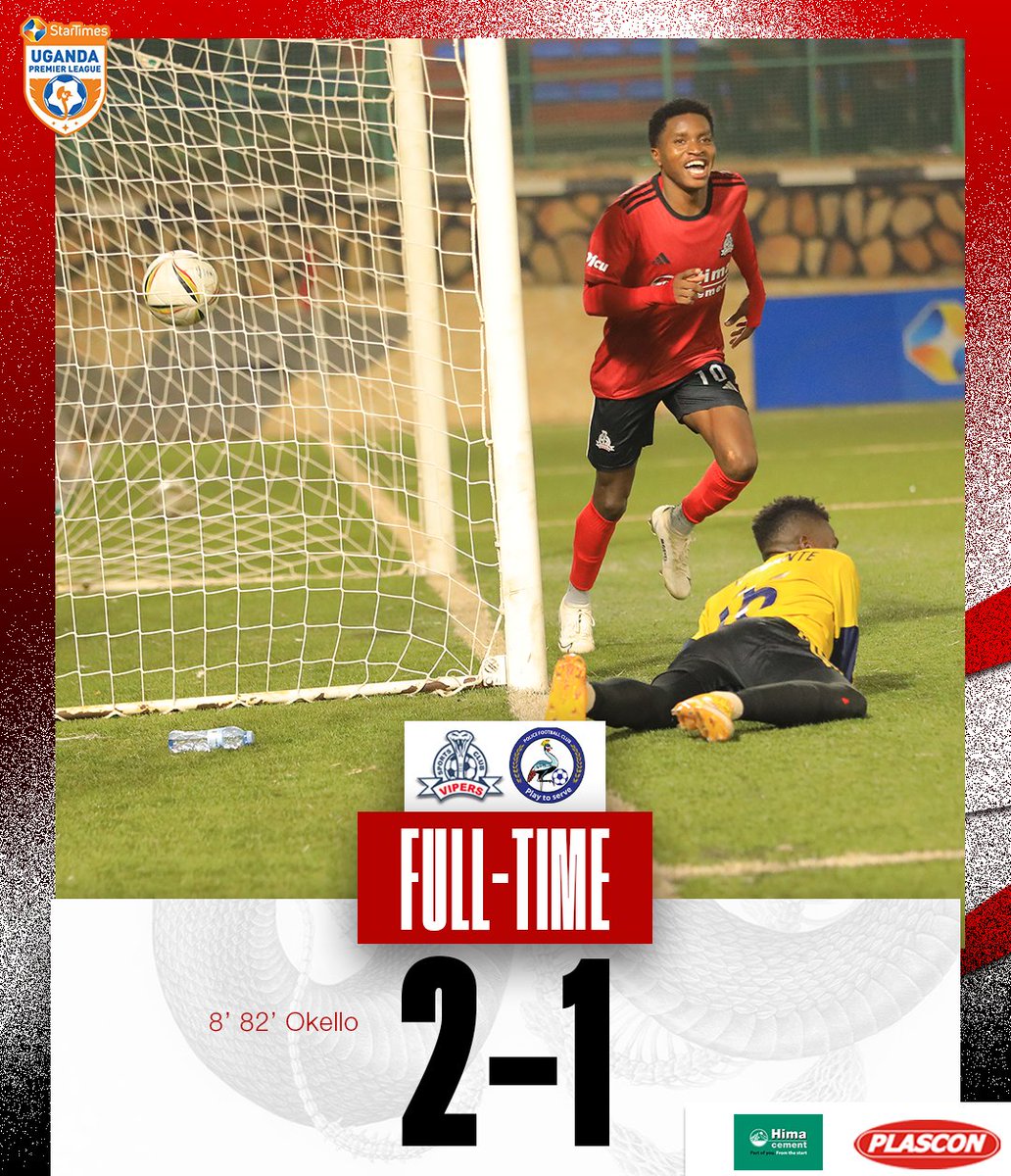 FansVipers's tweet image. Full Time
#VIPPOL
#VipersScFans 
#OneTeamOneDream