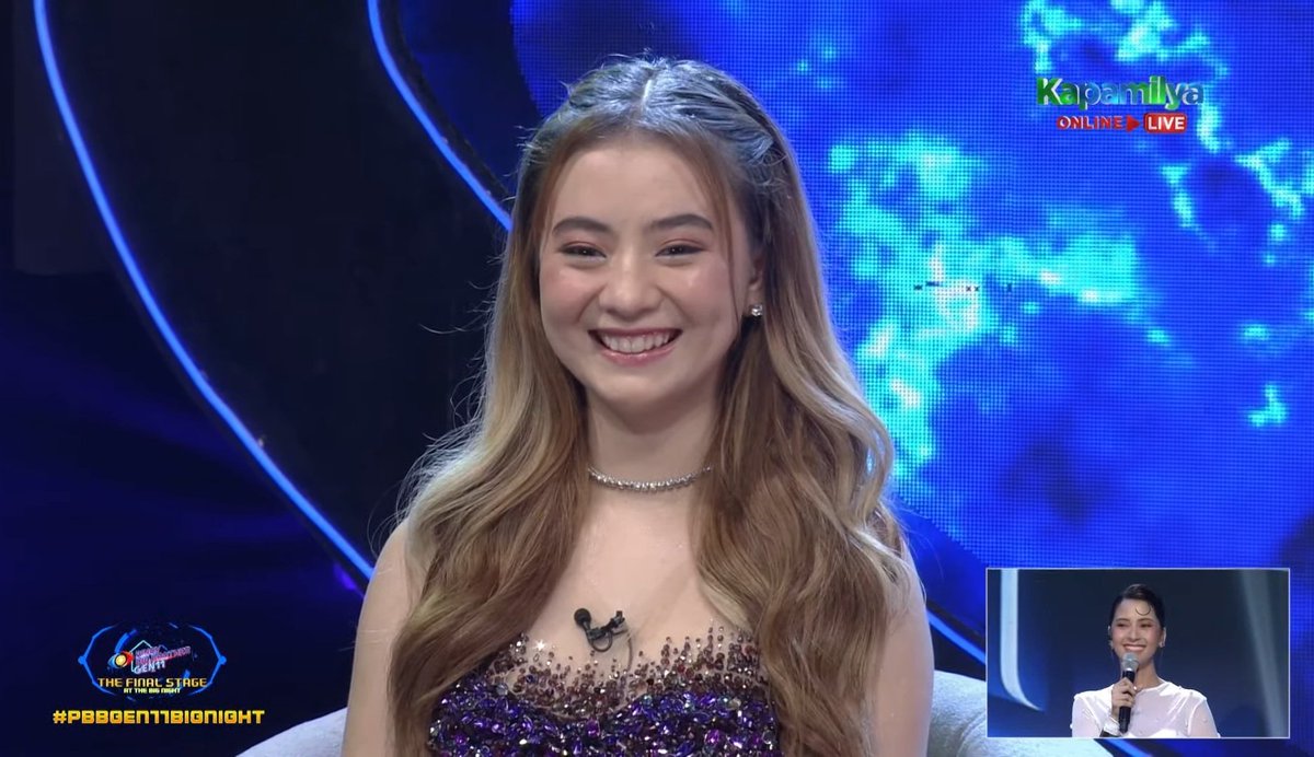 muning67326877's tweet photo. Our breadwinner everyone!!💜🥳

#PBBGen11BigNigth https://t.co/1NpJu87ZrD