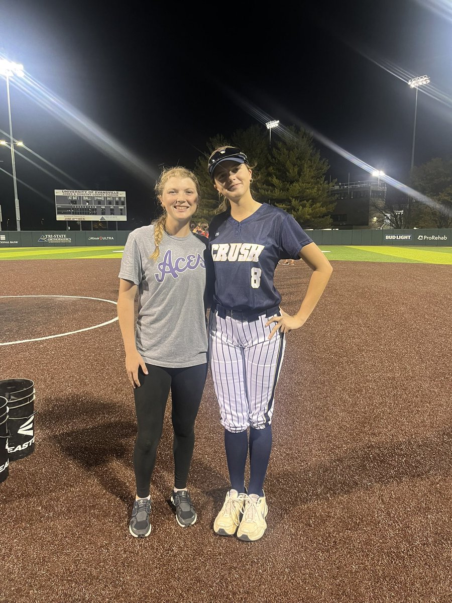 Taylor Stuckwisch (@taystuckwisch08) on Twitter photo I had such an amazing time at the UE Hitting Camp yesterday! Huge thanks to everyone that made yesterday a reality! <a href="/Coachmun/">Mat Mundell</a> <a href="/MaddiBanks_29/">Maddi Banks</a>
So glad I got to see the one and only <a href="/kynadee_warner/">kynadee</a> ๐ซถ๐ผ I had such an amazing time at the UE Hitting Camp yesterday! Huge thanks to everyone that made yesterday a reality! <a href="/Coachmun/">Mat Mundell</a> <a href="/MaddiBanks_29/">Maddi Banks</a>
So glad I got to see the one and only <a href="/kynadee_warner/">kynadee</a> ๐ซถ๐ผ