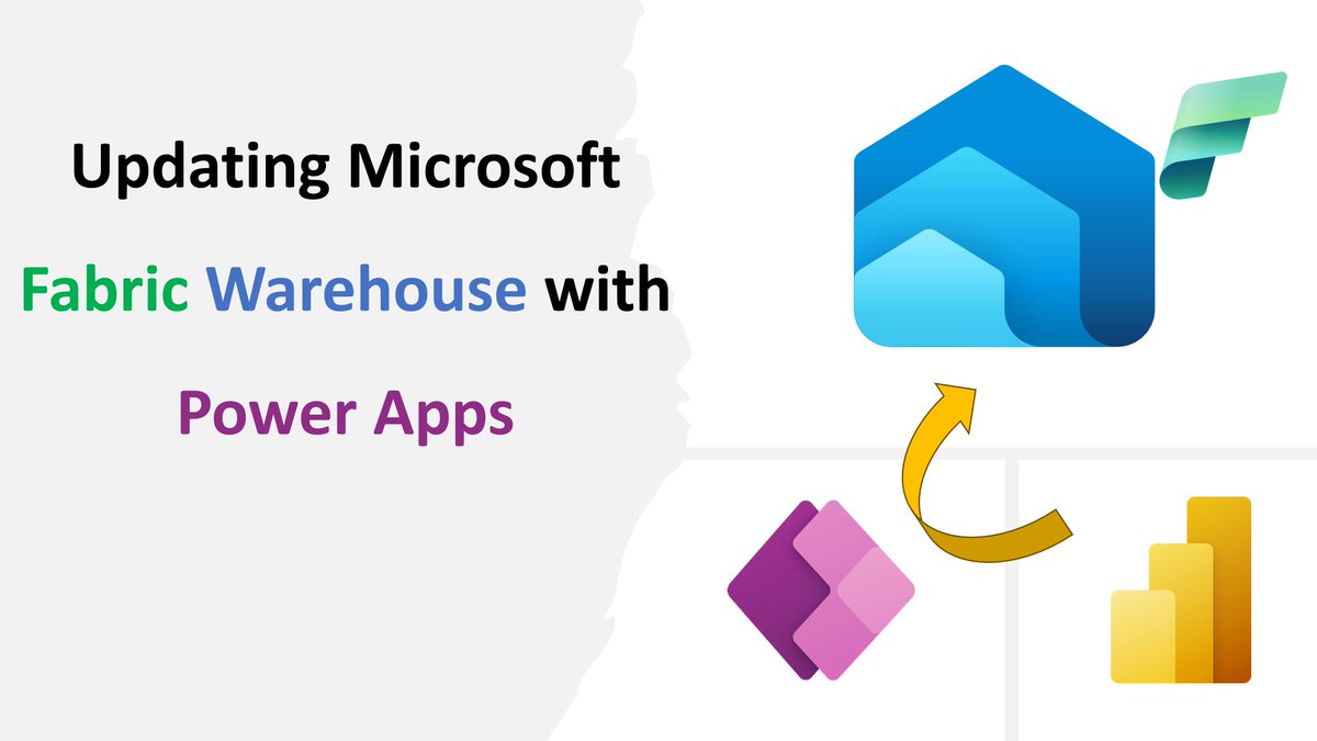 Ever wondered if you can use #PowerApps to update data directly in a #MicrosoftFabric Warehouse, even from within #PowerBI? Check out my latest blog post: shabnamwatson.com/2024/10/26/upd…  #PowerPlatform
