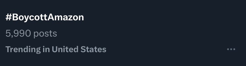Paying starvation wages, union busting, and inhumane conditions for workers was fine. Now they’re finally mad cuz Bezos wouldn’t let his paper endorse their candidate.