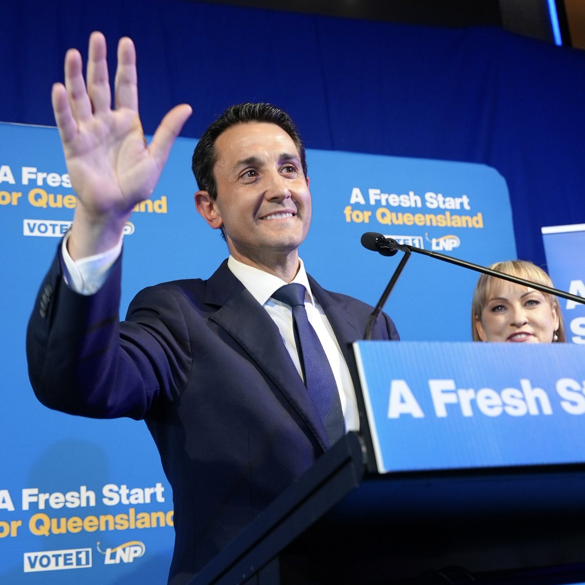 DavidCrisafulli's tweet photo. Thank you, Queensland.

A Fresh Start begins now. https://t.co/D1sKFGcexw