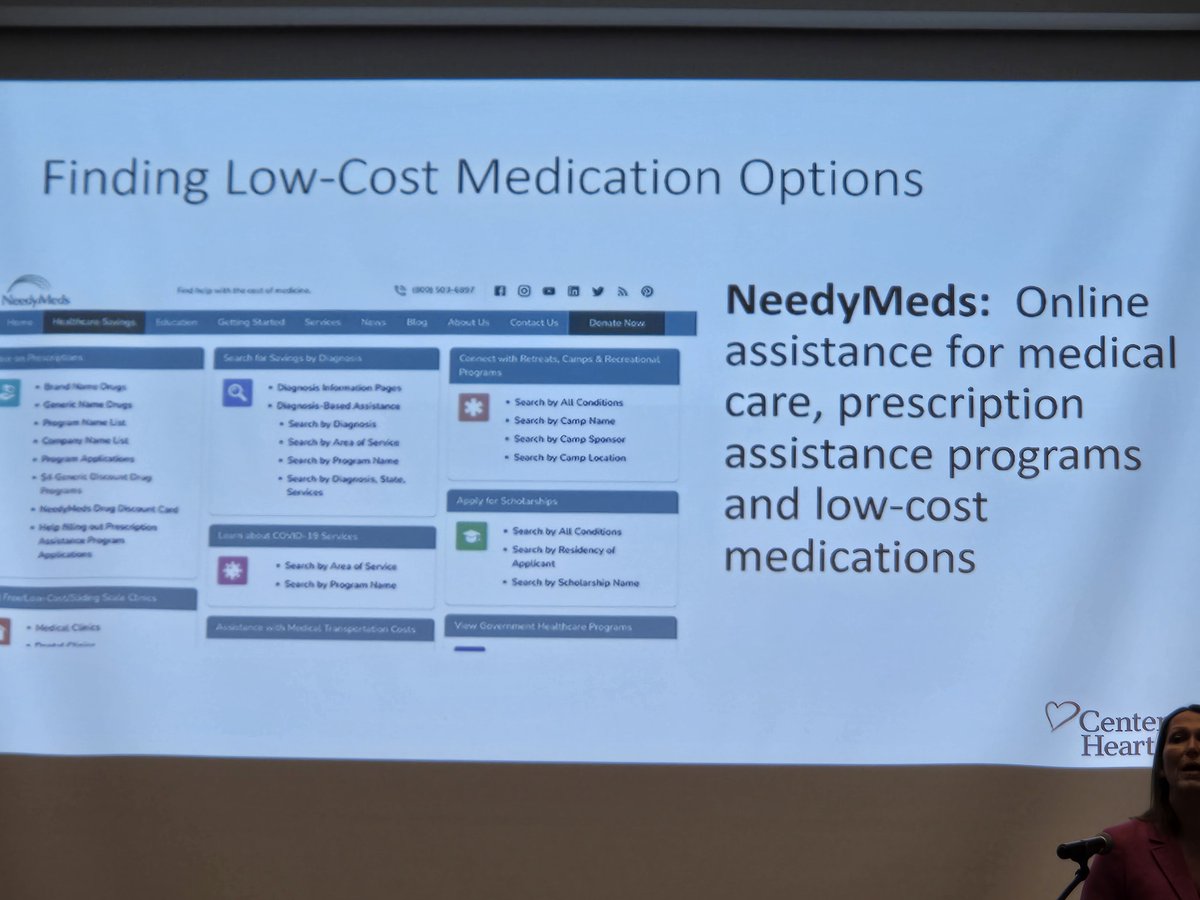frahman480's tweet photo. Dr. Alison Bailey teaching us about cvd and #diabetes treatment. Check out needymeds to help figure out how to assist pts with low cost options for new meds #sglt inhibitors and glp-1
@ACCinTouch Delaware @a_l_bailey https://t.co/4RsAXc6scA