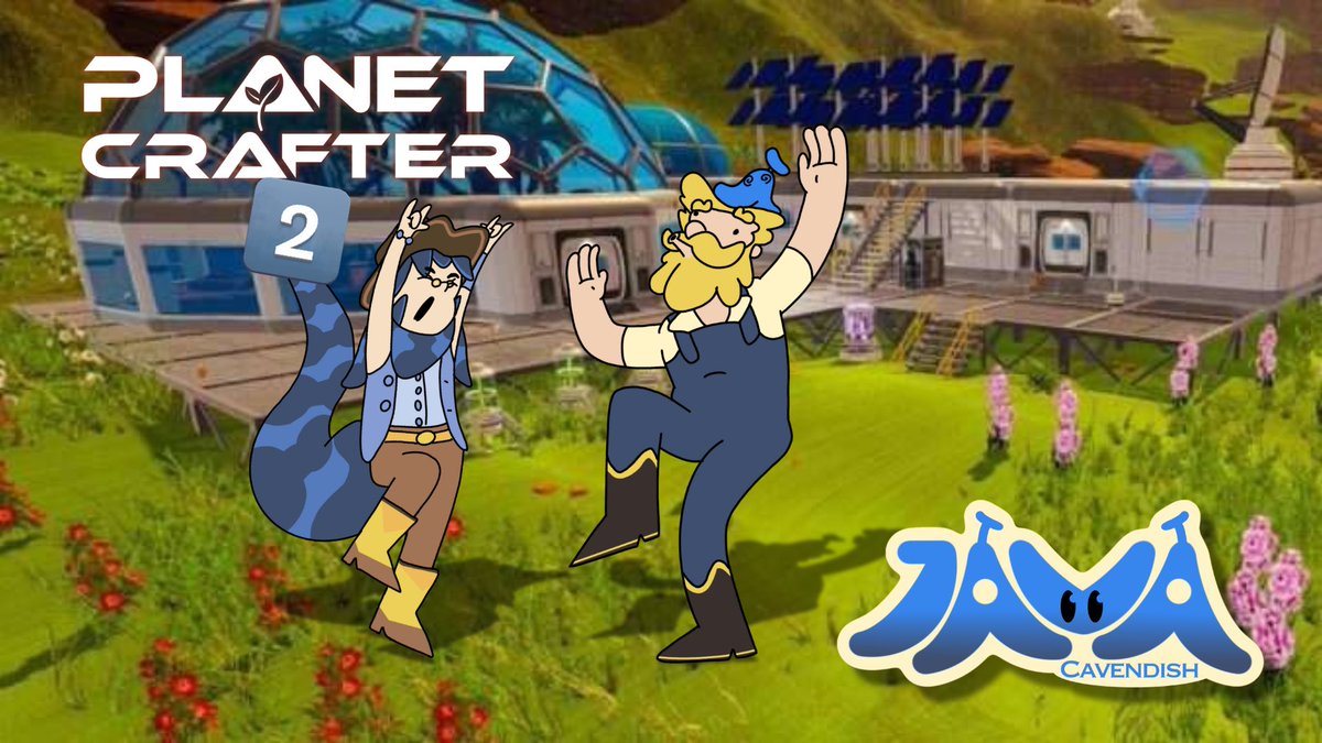 JavaCavendish's tweet image. 💙 BANANALERT💛

Java Cavendish
Stars in
🪐 THE PLANET CRAFTERS ⛏️
w/ @biosteampunk 

Live in 15 minutes ‼️
🔗 in bio

See ya soon
💙🍌💛

#JavArts #Vtuber #PlanetCrafter
