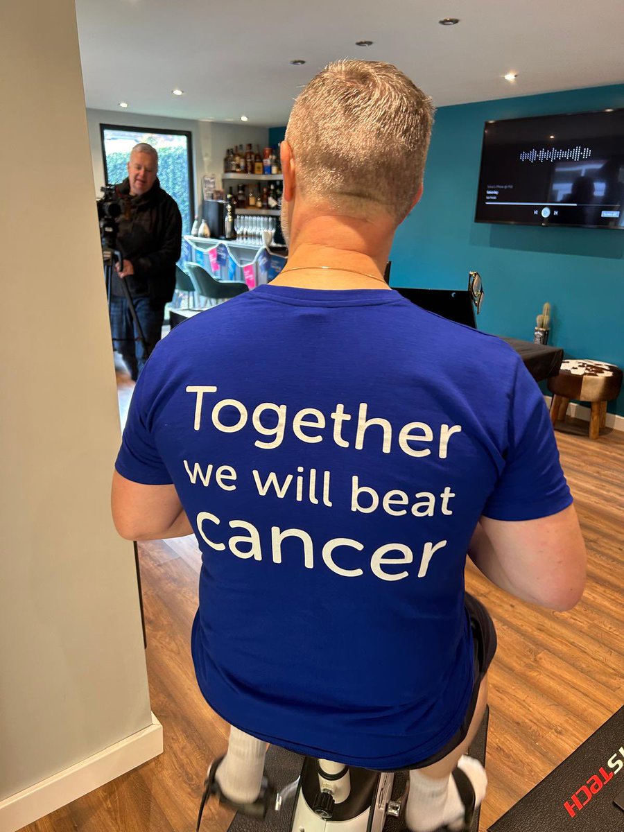 It’s over.  After 1,579 days, 40,075 kms pedalled and 802 kms climbed today I completed my mega challenge cycling for <a href="/CR_UK/">Cancer Research UK</a> 

Family and friends joined us to countdown the final kms, with interviews by BBC Radio Stoke and BBC Midlands Today.

Details @ justgiving.com/fundraising/cy…