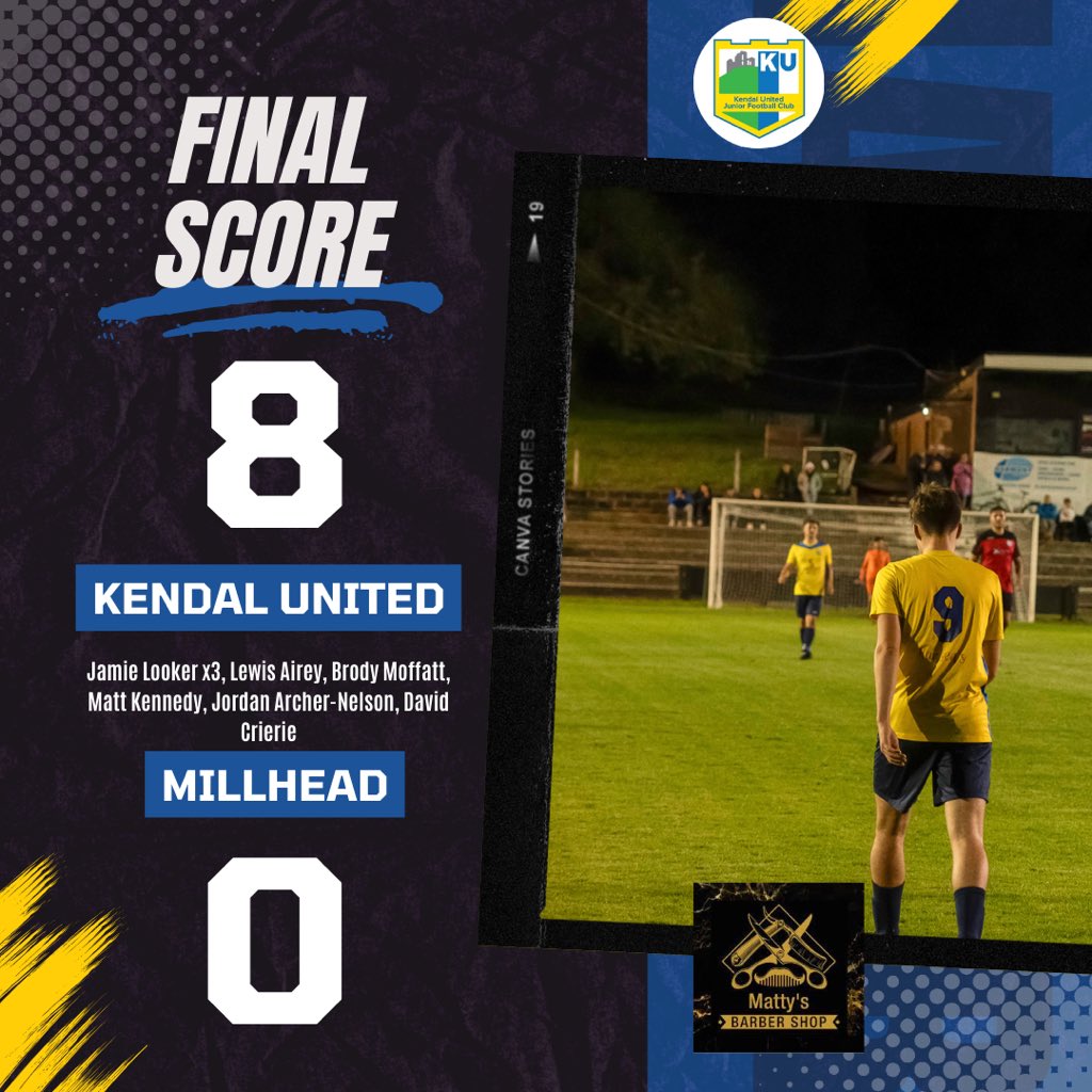 Kendal United tweet media