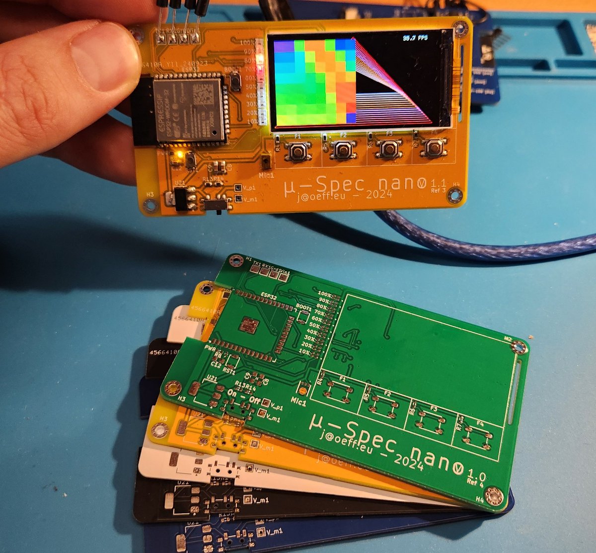 Rev. 4 arrived (the green). Time to make some hot air.