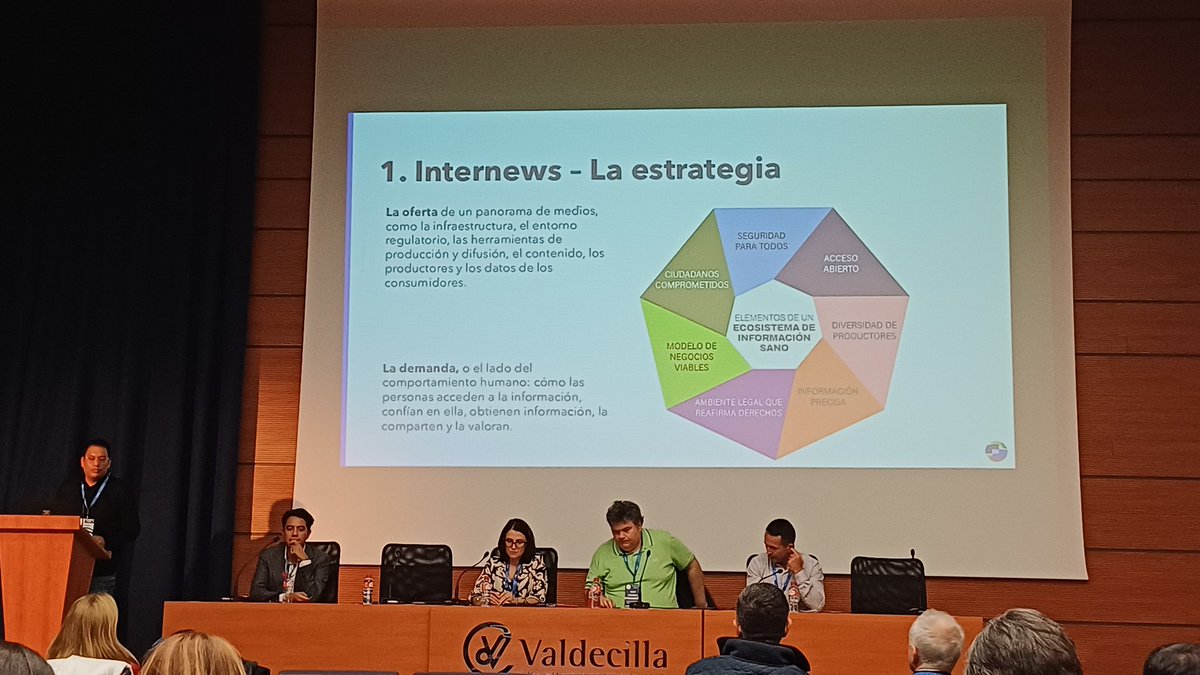 guidianalp's tweet photo. #ANIS24
Sobre los elementos requeridos para el desarrollo de un ecosistema de información sano.

Hiperrelevante, pues: ¿cómo podemos mitigar la desinformación en contextos especialmente desafiantes? Los ecosistemas informativos importan. Hablemos de alfabetización mediática. https://t.co/RvsAZ6eRKm