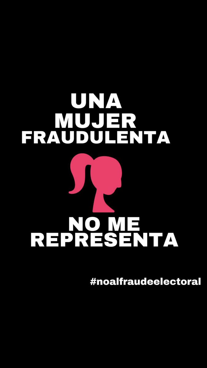 ELVISGI's tweet photo. @MarinadelPilar @Claudiashein La primera #DictadoraConA #PrepotentA #YoSoyElPueblo #ClaudiaEnDesacato https://t.co/UJp6qkQiG8