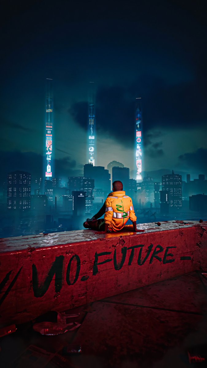 // No Future //
#Cyberpunk2077 
#サイバーパンク2077