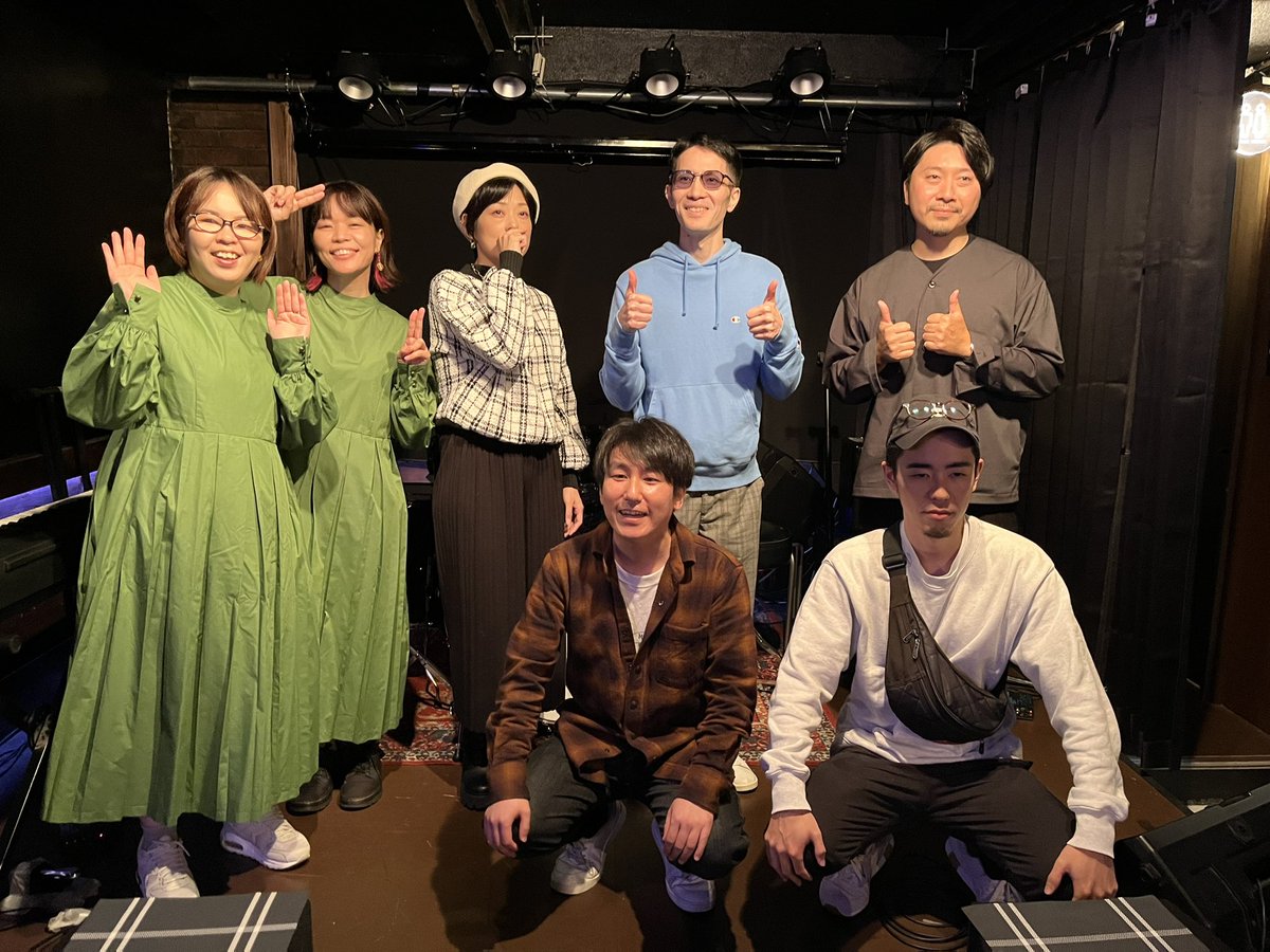 33kame's tweet image. ありがとうございました！！
以外の
以上の
言葉がない
ありがとうございました！！

#海月ひかり #tinytiny #CheeseballAnthems #自由のオブジェ #ふみ亀 #新大久保 #Siel #声。