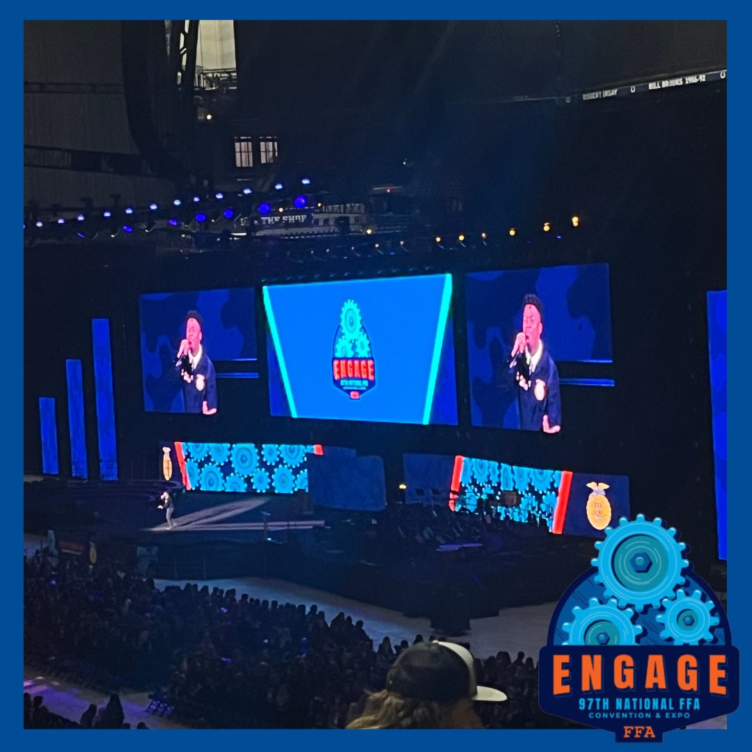 BayPortFFA's tweet photo. It’s the final day of National Convention and our students woke up early to attend the American Degree Ceremony. The American Degree is the highest degree a FFA member can earn; they go through a multitude of prerequisites and only about 1% of members earn this degree. https://t.co/HslIX6sdcC