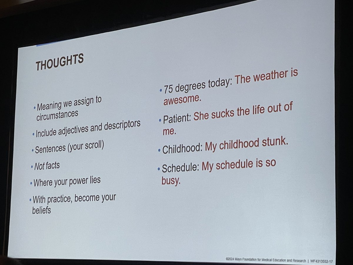 emilysharpe's tweet image. ✅Circumstances: Are facts and neutral 

✅Thoughts: the meaning we assign to circumstances 

There is a big difference between YOUR truth &amp;amp; THE truth

✅Feelings: Do NOT define you

🔥 The more negative emotions you are willing to feel, the more success you will have

#MayoGRIT