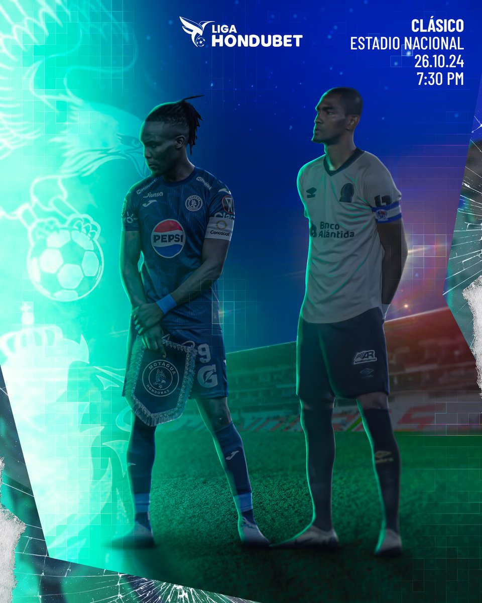 ¡DÍA DE CLÁSICO! 🦅🆚🦁

🏆 #Jornada13
🏟️ Estadio Nacional
⌚️ 7:30 PM 
📺 Canal Deportes TVC

#LigaHondubet #Clásico
