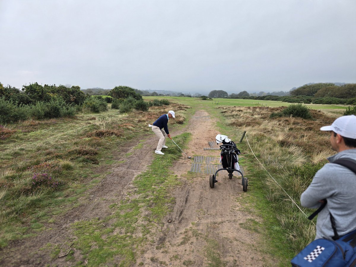 Jeff Warne (@jeffwarnegolf) on Twitter photo Morning "fogout" at Teignmouth,but a fantastic breakfast.
Lots going on on 1 and 18 in the afternoon round at <a href="/WarrenGolfClub/">The Warren</a>
A wonderful out and back links,but alas I took few pictures.
Was hoping for a cool bank but turns out balls CAN stay in the safety fence/wall on 18... Morning "fogout" at Teignmouth,but a fantastic breakfast.
Lots going on on 1 and 18 in the afternoon round at <a href="/WarrenGolfClub/">The Warren</a>
A wonderful out and back links,but alas I took few pictures.
Was hoping for a cool bank but turns out balls CAN stay in the safety fence/wall on 18...