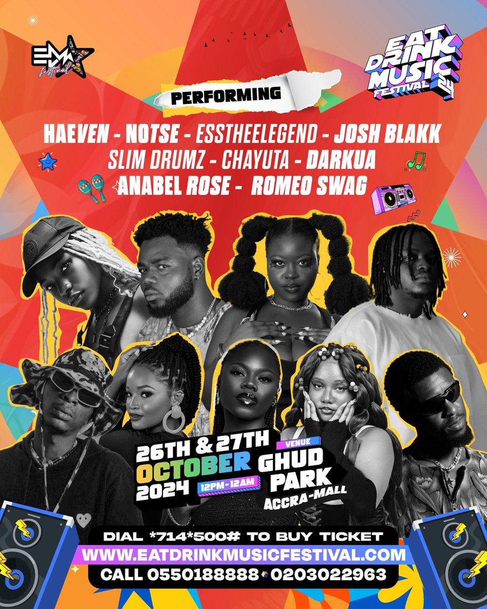Jayso π¬π (@jaysoskillions) on Twitter photo We are here to celebrate the culture & arts. The ultimate festival experience <a href="/eatdrinkmusicgh/">Eat Drink Music (EDM Festival)β’</a>
Pull up
PROMO CODE: JAYSO
ποΈ veetickets.com/partnerships/jβ¦ We are here to celebrate the culture & arts. The ultimate festival experience <a href="/eatdrinkmusicgh/">Eat Drink Music (EDM Festival)β’</a>
Pull up
PROMO CODE: JAYSO
ποΈ veetickets.com/partnerships/jβ¦