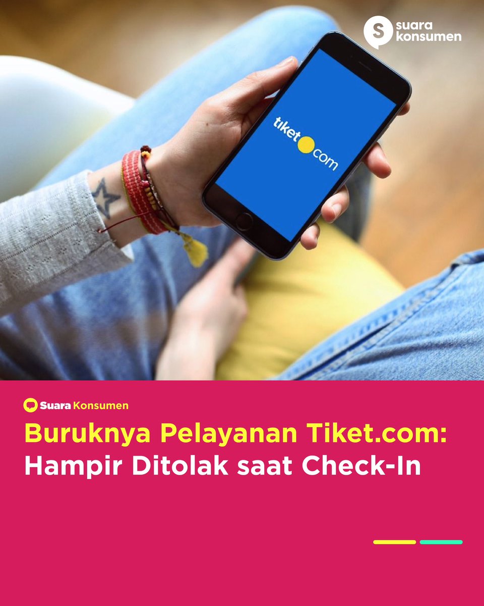 suarakonsumen_'s tweet photo. Pelanggan mengalami masalah serius saat memesan hotel melalui @tiket. Nomor e-ticket yang diberikan tidak sesuai dengan sistem hotel, sehingga hampir ditolak saat check-in. Apakah hal ini terjadi ke banyak konsumen?

Selengkapnya mari kunjungi laman https://t.co/yvQnwi5IHx https://t.co/8p5tqtVyss