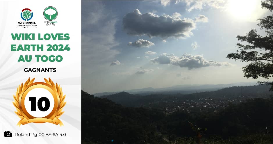 Wikimedia Togo (@wikimediatg) on Twitter photo Alors que nous célébrons les réalisations de <a href="/WikiLovesEarth/">Wiki Loves Earth</a> au Togo, nous sommes ravis de mettre en avant le top 10.
Félicitations à Roland Pg, et merci pour votre contribution.
#wikilovesearth
#Togo
<a href="/WikimediaTg/">Wikimedia Togo</a> Alors que nous célébrons les réalisations de <a href="/WikiLovesEarth/">Wiki Loves Earth</a> au Togo, nous sommes ravis de mettre en avant le top 10.
Félicitations à Roland Pg, et merci pour votre contribution.
#wikilovesearth
#Togo
<a href="/WikimediaTg/">Wikimedia Togo</a>