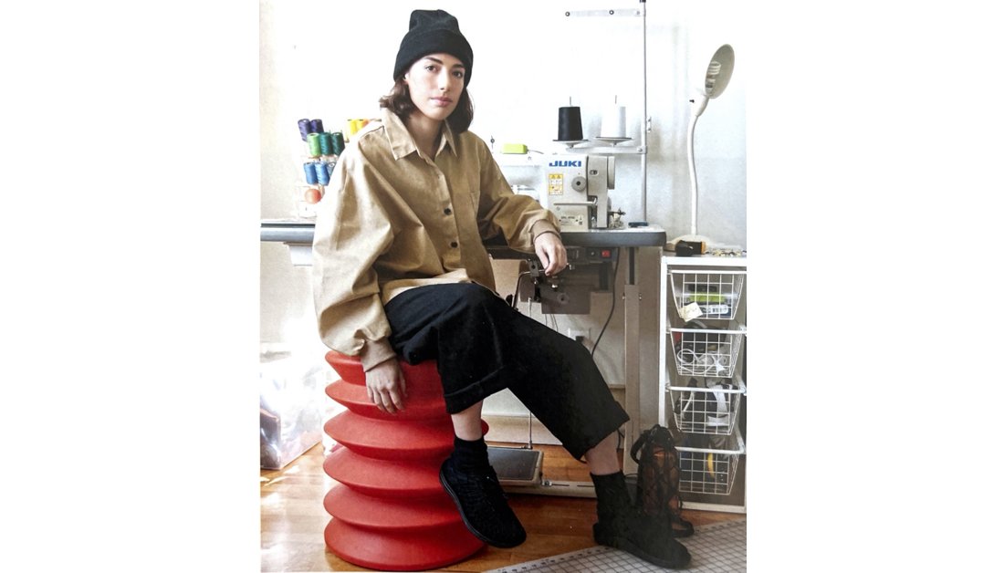 This #WorldSustainabilityDay, we're highlighting the work of <a href="/nicolemclovin/">Nicole McLaughlin</a>, a designer dedicated to sustainability via upcycling. Read more at bit.ly/3YED9yI! Photo: @SpencerLBlake/Highsnobiety