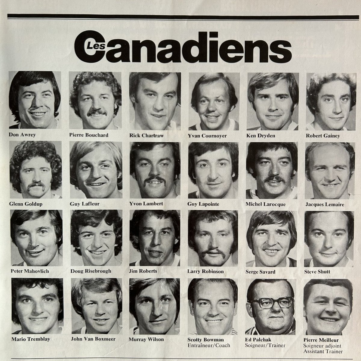 Claude6Landry's tweet photo. Octobre 1975
#GuyLafleur #SteveShutt #PierreBouchard https://t.co/SZ1p0xIk5e