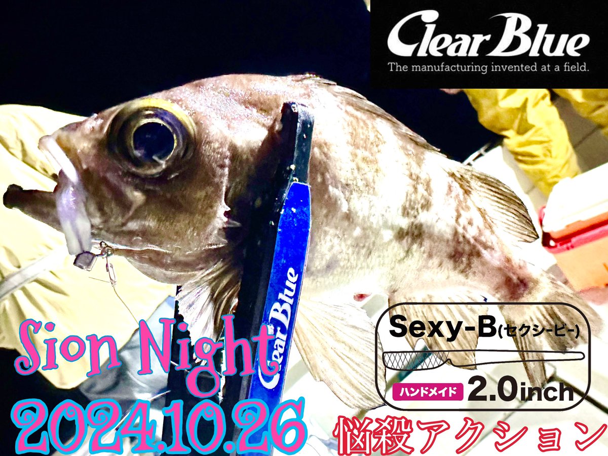 tsurizanmai0930's tweet photo. ナイトボート メバリング🎣

#Crystar63BFpremier
#METANIUM 
#8号錘
#PE3号
タックルでバチコン

いろいろな事がわかった釣行でした。
今回の反省を踏まえて次回に

#ClearBlue
#セクシービー
#サイコロヘッド https://t.co/EJknAnMaya
