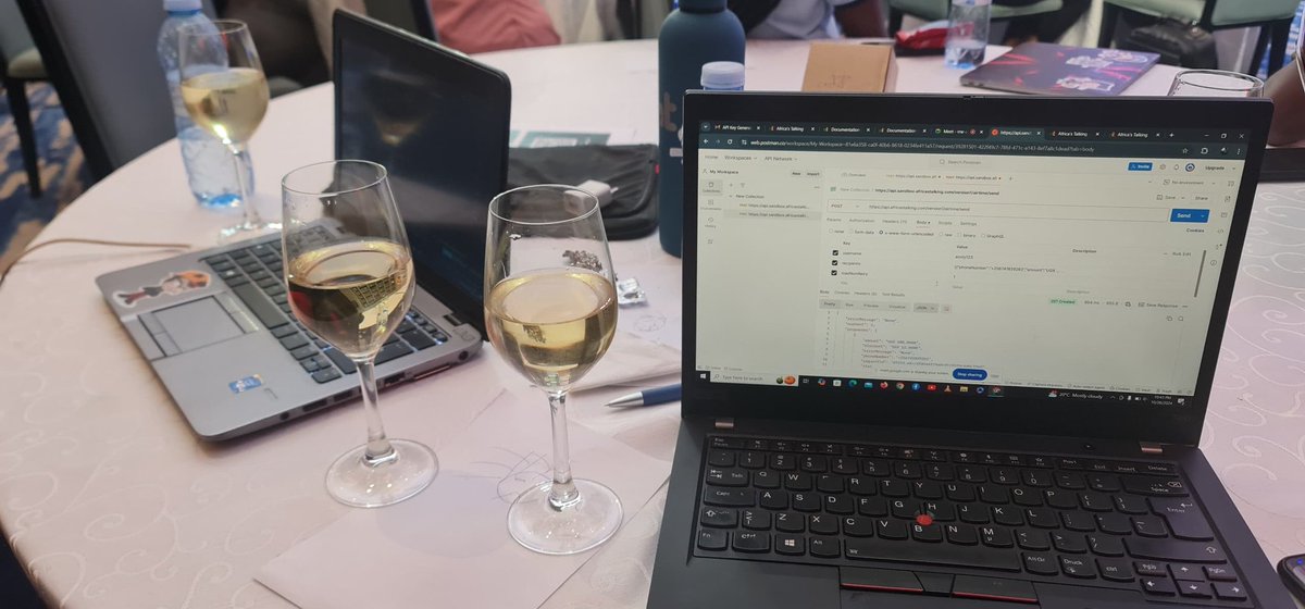 JohnsonMakmot's tweet photo. Drinks on drinks
#ATSummit24
#BuildWithAT
#WeLoveNerds
@Africastalking
@ATCommunityKla
@ATCommunityNBO https://t.co/0sKaYbBlnb
