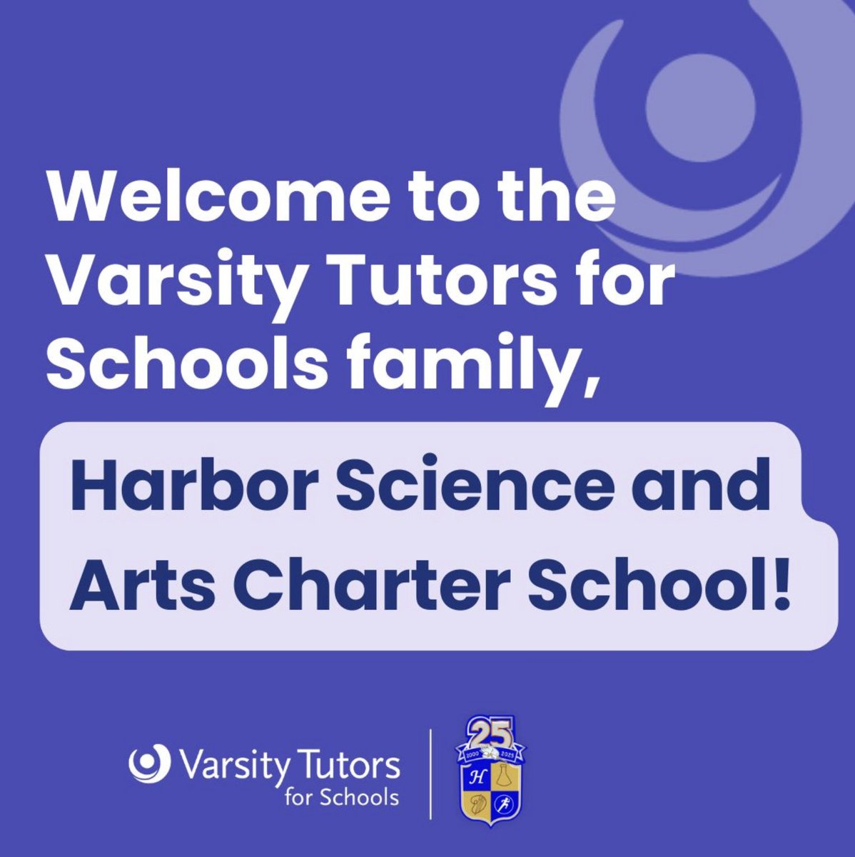 Join us in welcoming Harbor Science And Arts Charter School to the Varsity Tutors family! Thanks to our new partnership, Harbor students and families will have free access to the Varsity Tutors for Schools platform through June 2030.

Learn more about the partnership: