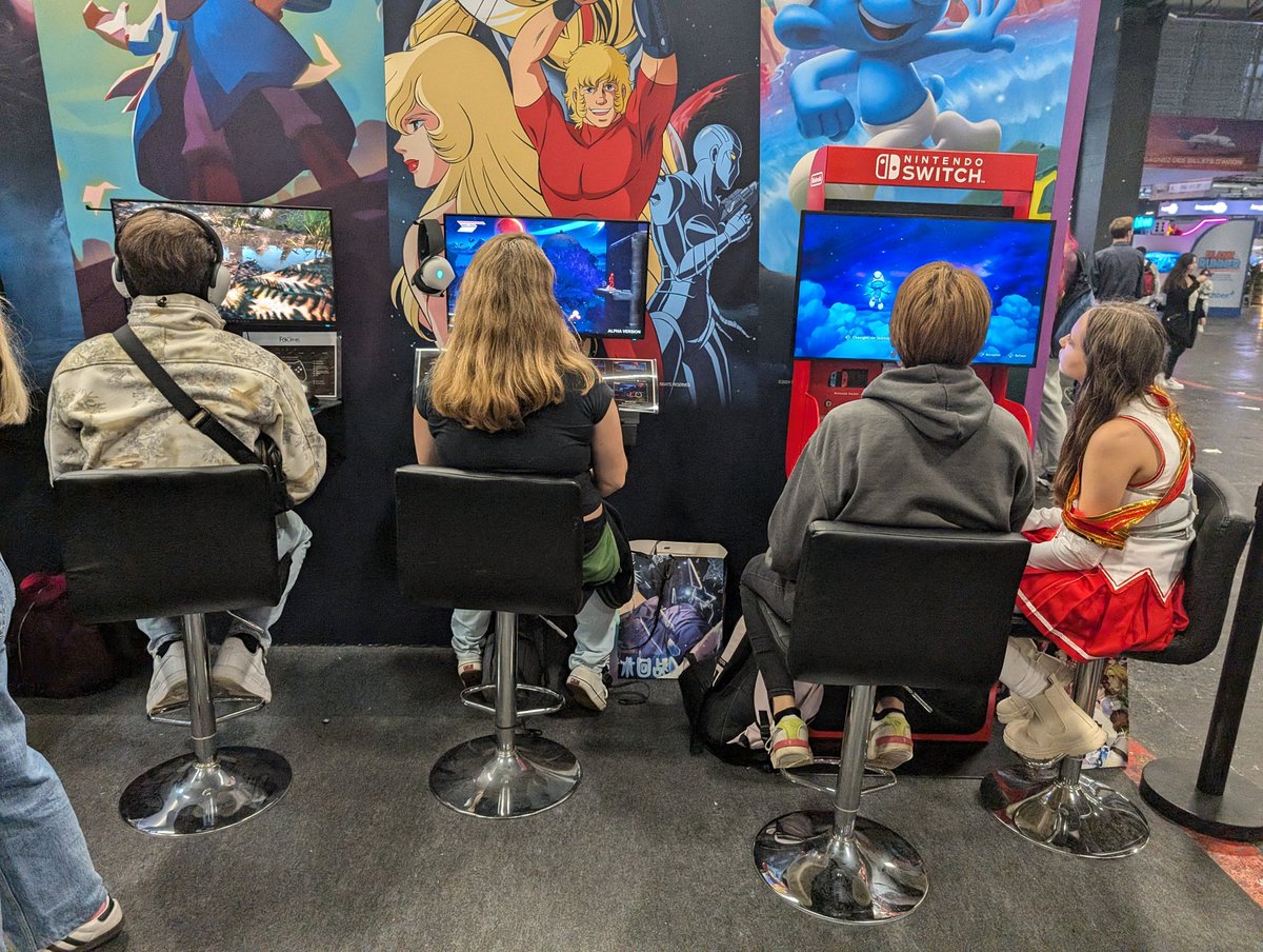 Microids_off's tweet photo. #PGW24 Jour 4 : ✅
On a plus de mots pour vous remercier de l'accueil que vous avez fait aujourd'hui à toutes les démos de nos futurs jeux ! 🥰
Rendez-vous demain pour un dernier jour de @ParisGamesWeek au top ! 🔥
#MicroidsPGW https://t.co/krYZm2M0rb
