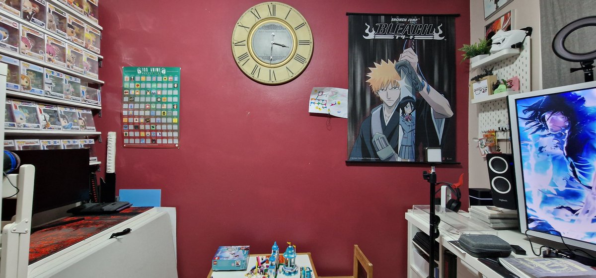 TwistedGeekUK's tweet photo. Hope you awesome weebs are having a great weekend, this is what I have been doing, upgrading the wall, more storage &amp; more places for the bits my daughter does for me. still lots to add on and need to get some lights for it as well (as per my concept image) What do you all think? https://t.co/qjZIkHyf8Z