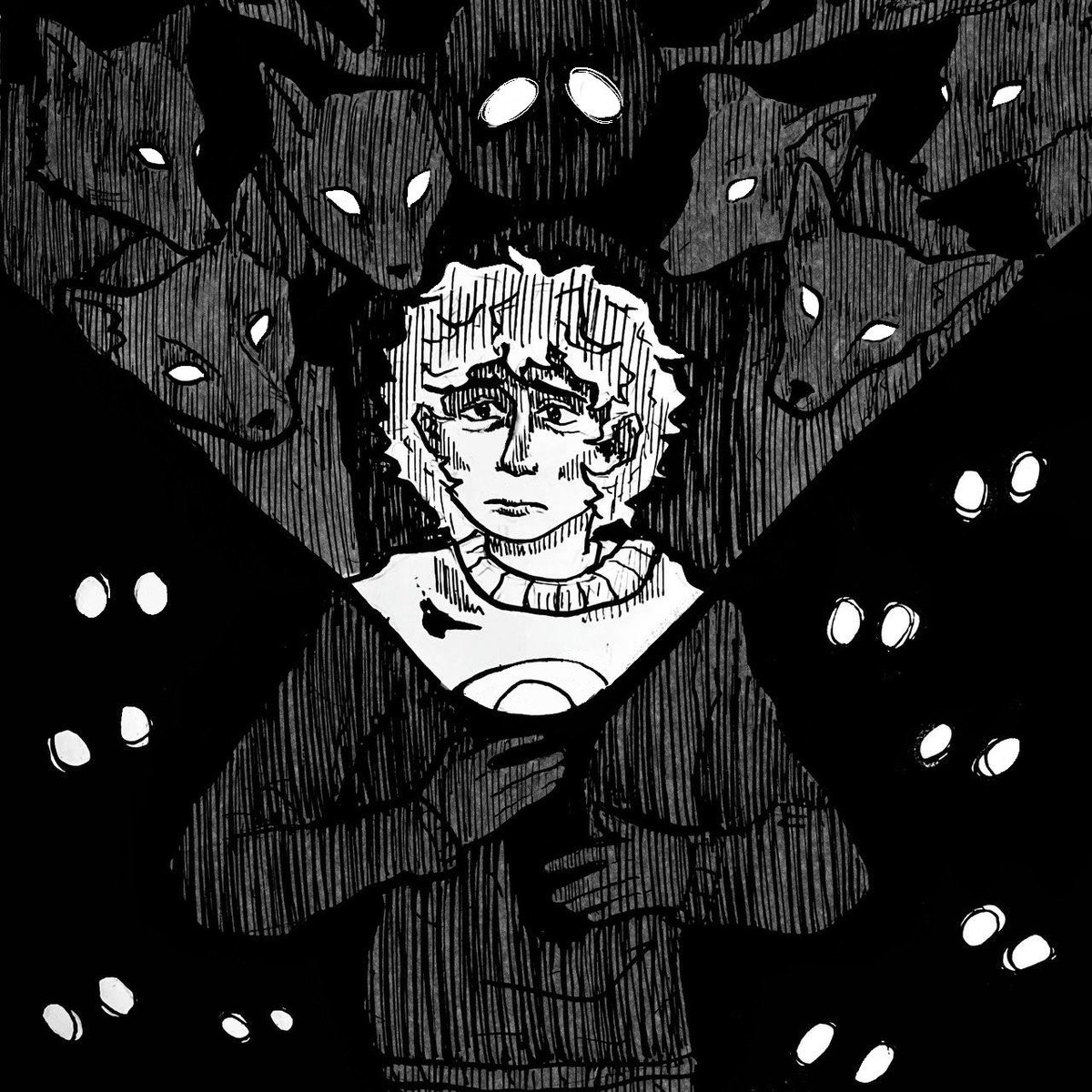 dkoshek2's tweet image. in the woods somewhere 
(aka my FAVOURITE song of all times)

#hozinktober #hozier #hozierart #hoztwt #hozierfanart #hozierfan #inktober #inktober2024 #inktoberchallenge  #art #artist #artwork #artworks #illustration #illustrationart  #drawing ##ink #inkdrawing #inkart