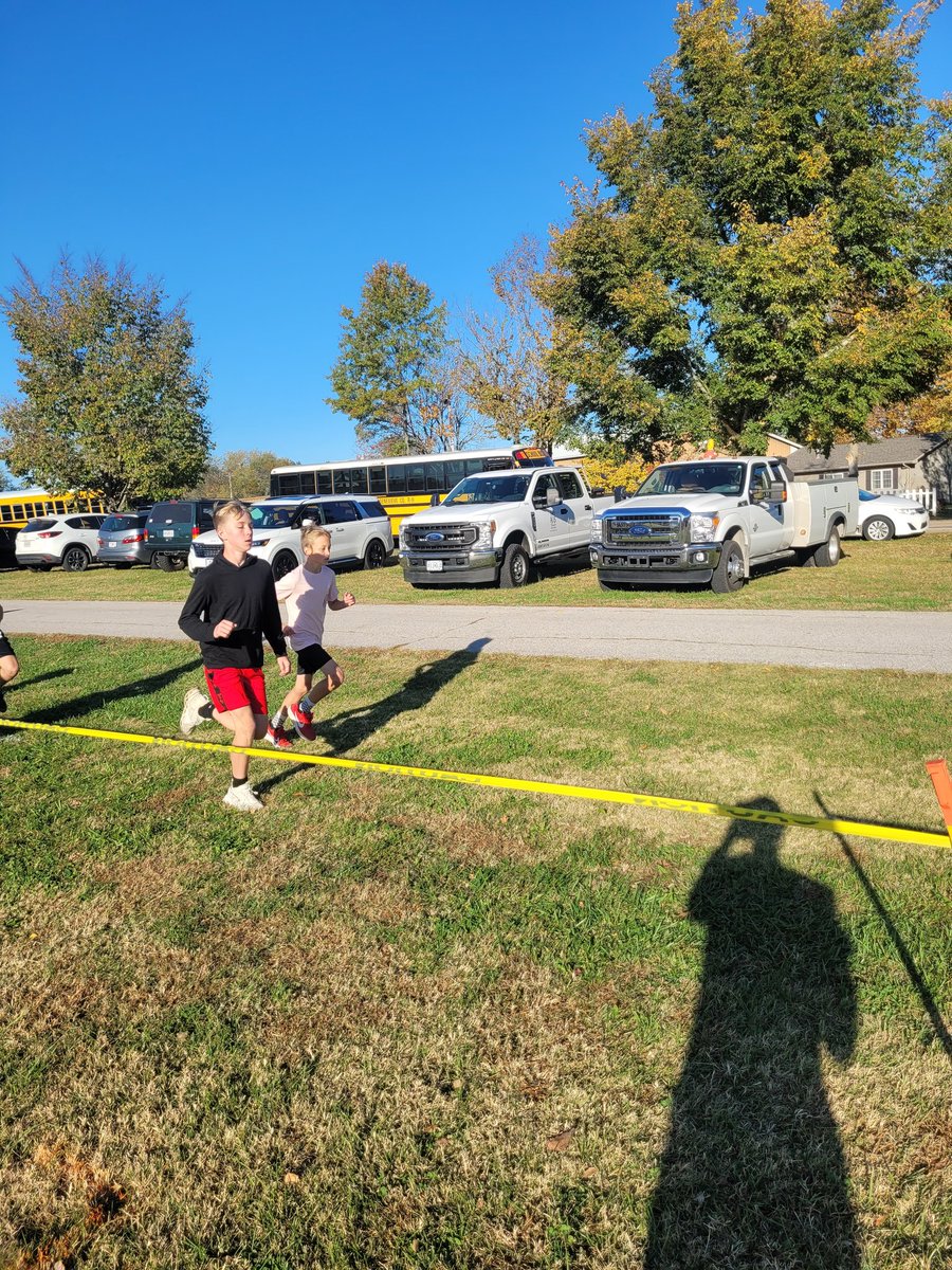 Manager Bradock Caldwell ran the fun run and took first place with a time of 6:22! Way to put the work in all season, little dude! The future is looking bright for you.