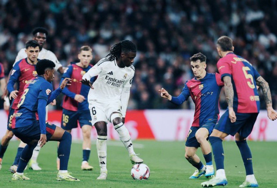 Que pedazo de futbolista es Eduardo Camavinga.