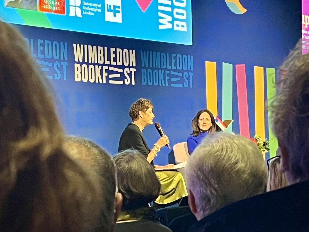 EmmaBurstall's tweet photo. Wake up to @MishalHusain on @BBCr4today so delighted to hear her #wimbledonbookfest . Look forward to reading #BrokenThreads. We even share same agent, the brilliant Elly James @hhbagencyltd ! #bookrecommendations #WritingCommunity #authorlife https://t.co/bixbg3R425