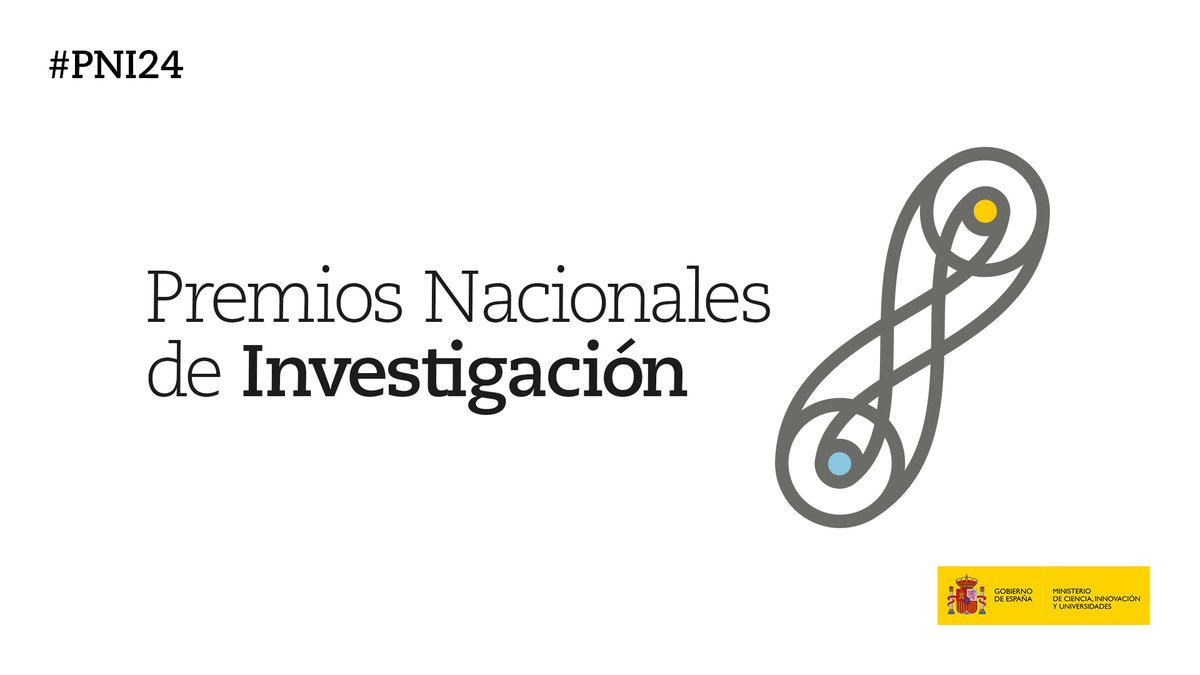 ✅ Los Premios Nacionales de Investigación 2024 son el reconocimiento más importante de España en el ámbito de la investigación científica.

✅ Esta ha sido la edición con mayor número de mujeres premiadas.

Os presentamos a las personas galardonadas.

¡DENTRO HILO! 🧵#PNI24