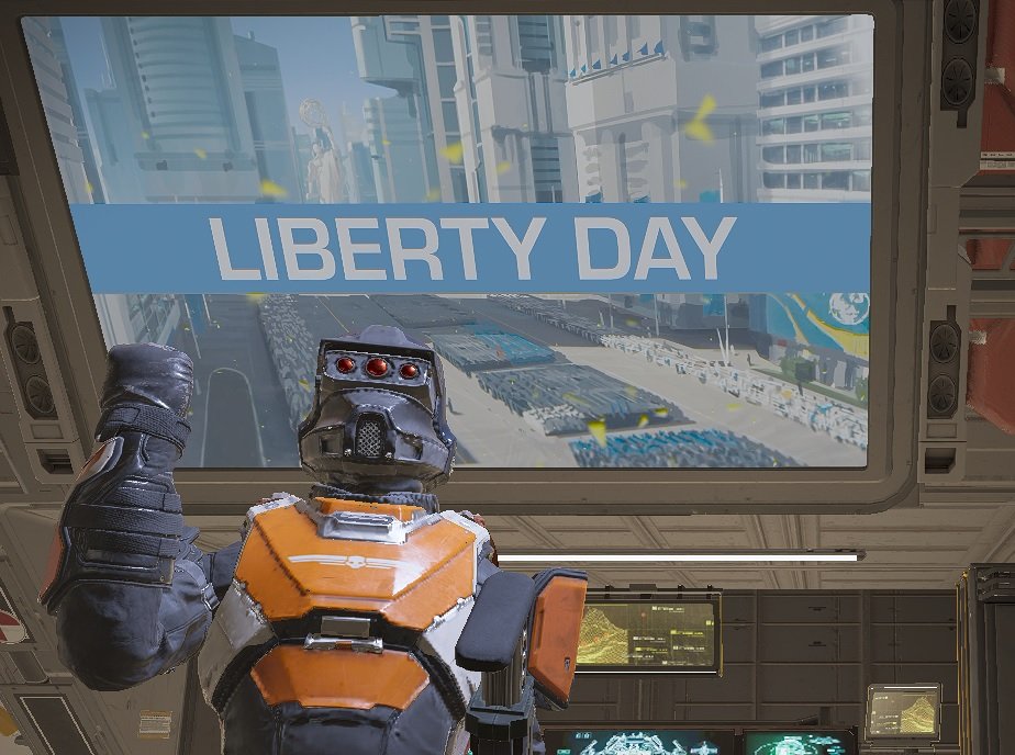 I'm going my part! Happy Liberty Day! #MandatorySalute