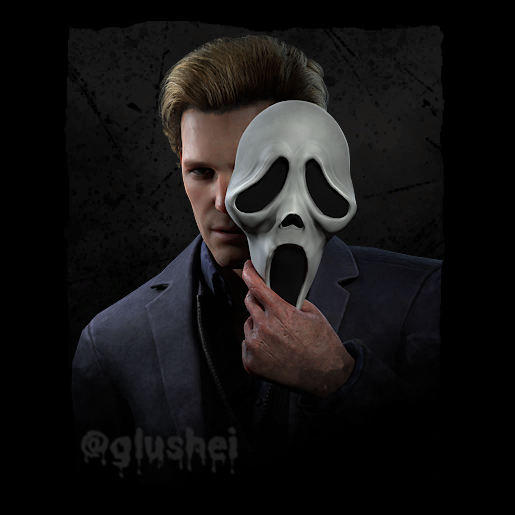 glushei's tweet photo. lowkey wanna make surv portraits based off the scream promo posters https://t.co/mULSwuZ3GJ