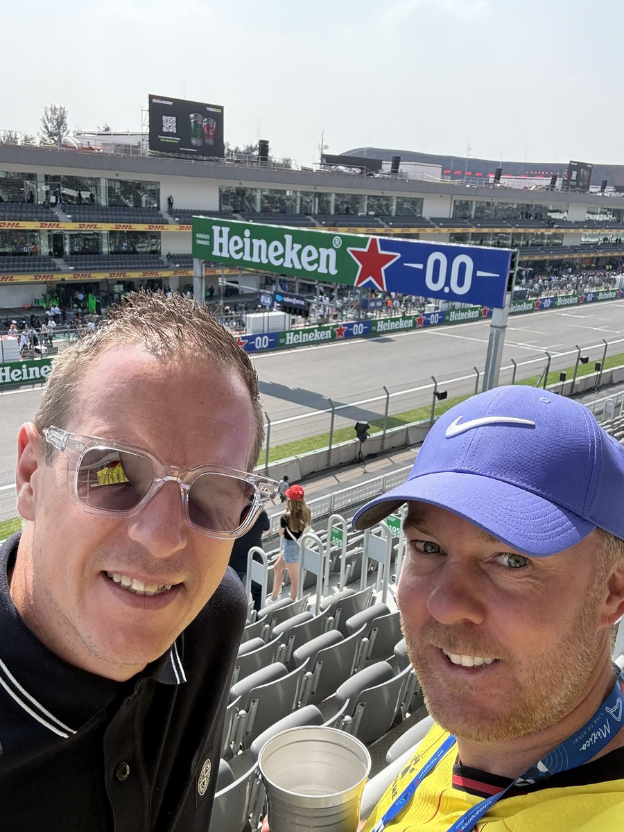 This afternoon’s view… #f1 #MexicoCity