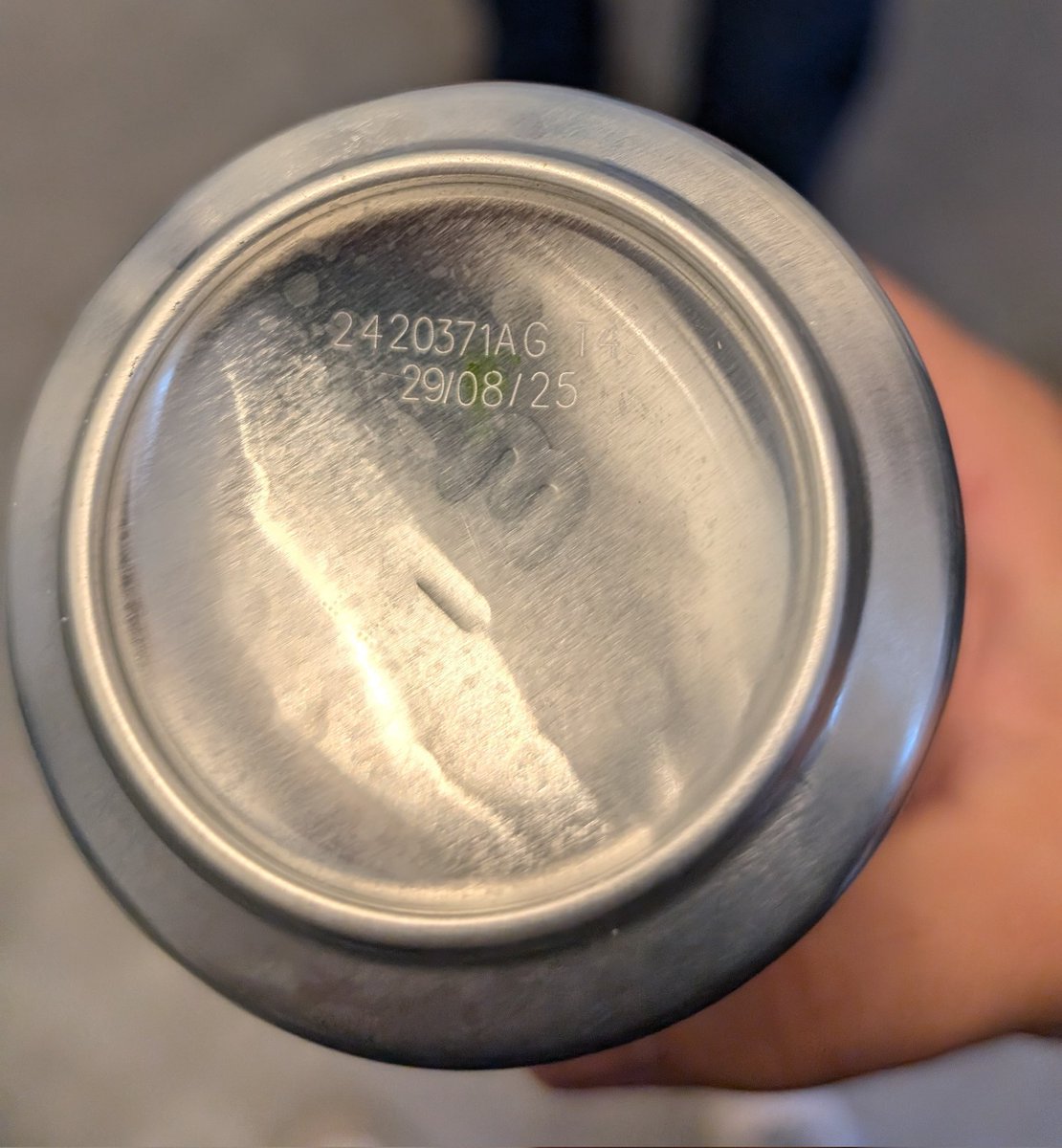 JON_D84's tweet photo. @BrewDog 12 pack of punk ipa sour, is this batch number one of the affected from your recent issue? Purchased from Costco this week. https://t.co/Y9VGgUzRIu