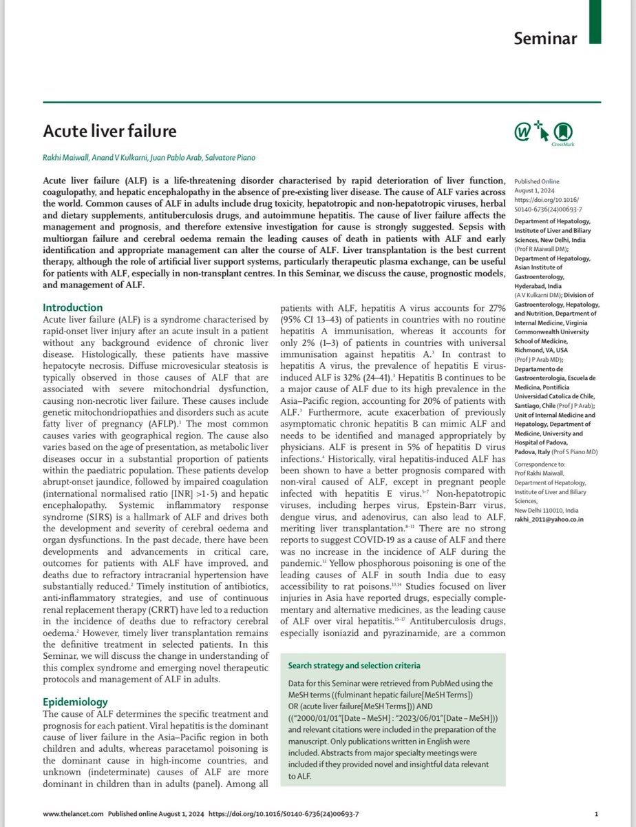 Falla hepática aguda. 
Revisión narrativa Lancet 2024 

Todo lo que necesitas saber

🔗 thelancet.com/journals/lance…
