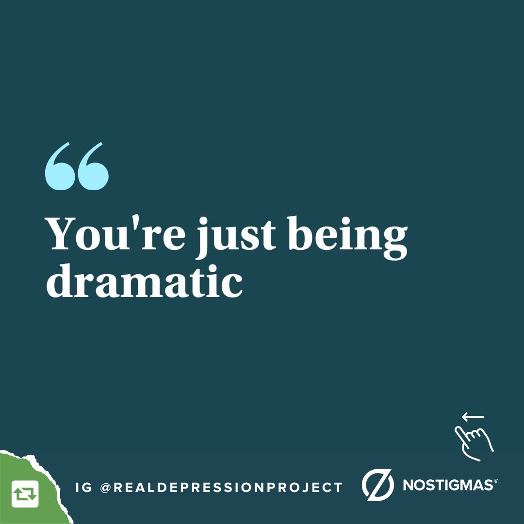 NoStigmas's tweet photo. Swipe for some helpful reminders for what NOT to say to anyone that is experiencing suicidal thoughts at any level. https://t.co/m1dwAjjOOa