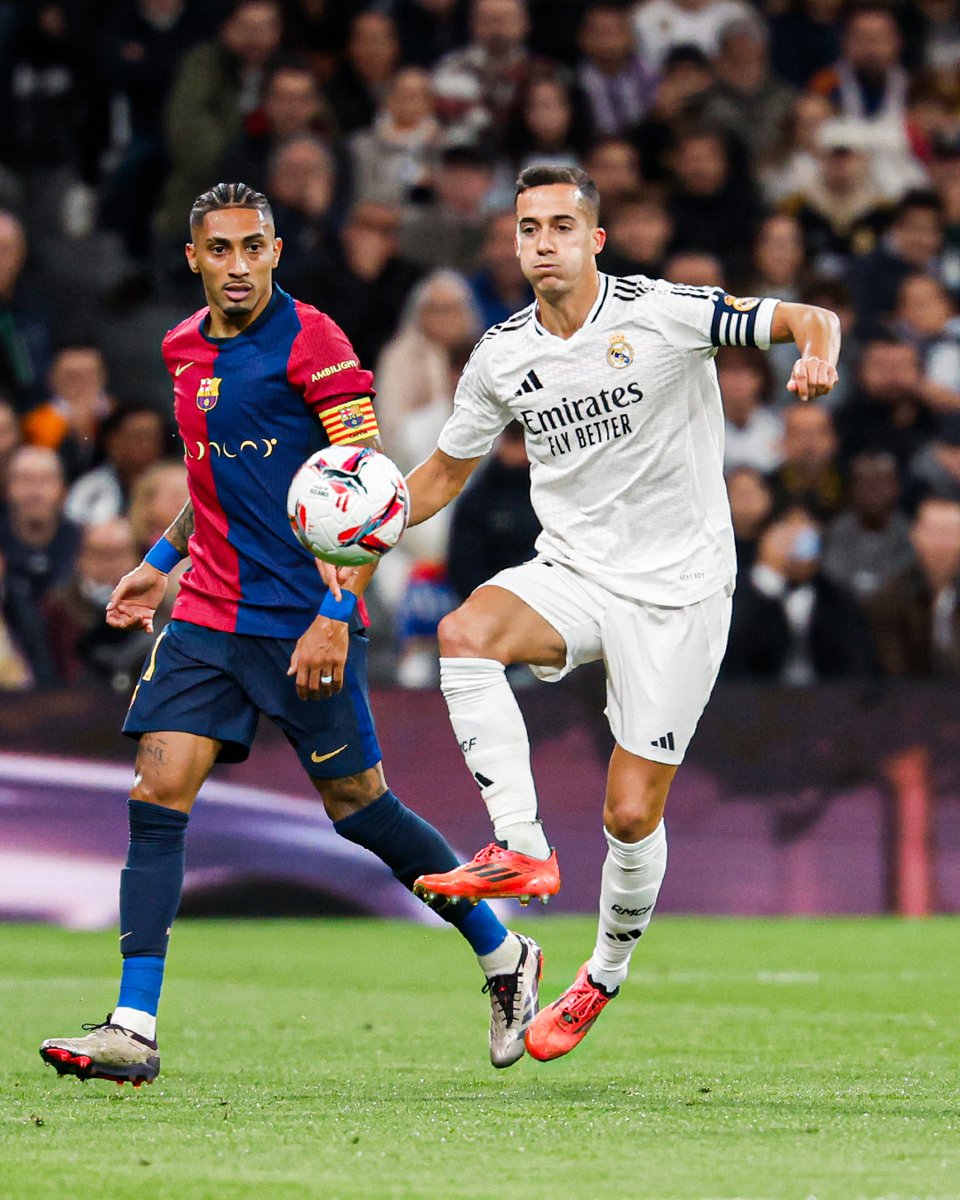 2️⃣ ¡Vamos con la segunda parte!
▶️ <a href="/RealMadrid/">Real Madrid C.F.</a> 0-0 <a href="/FCBarcelona_es/">FC Barcelona</a>
#ElClásico