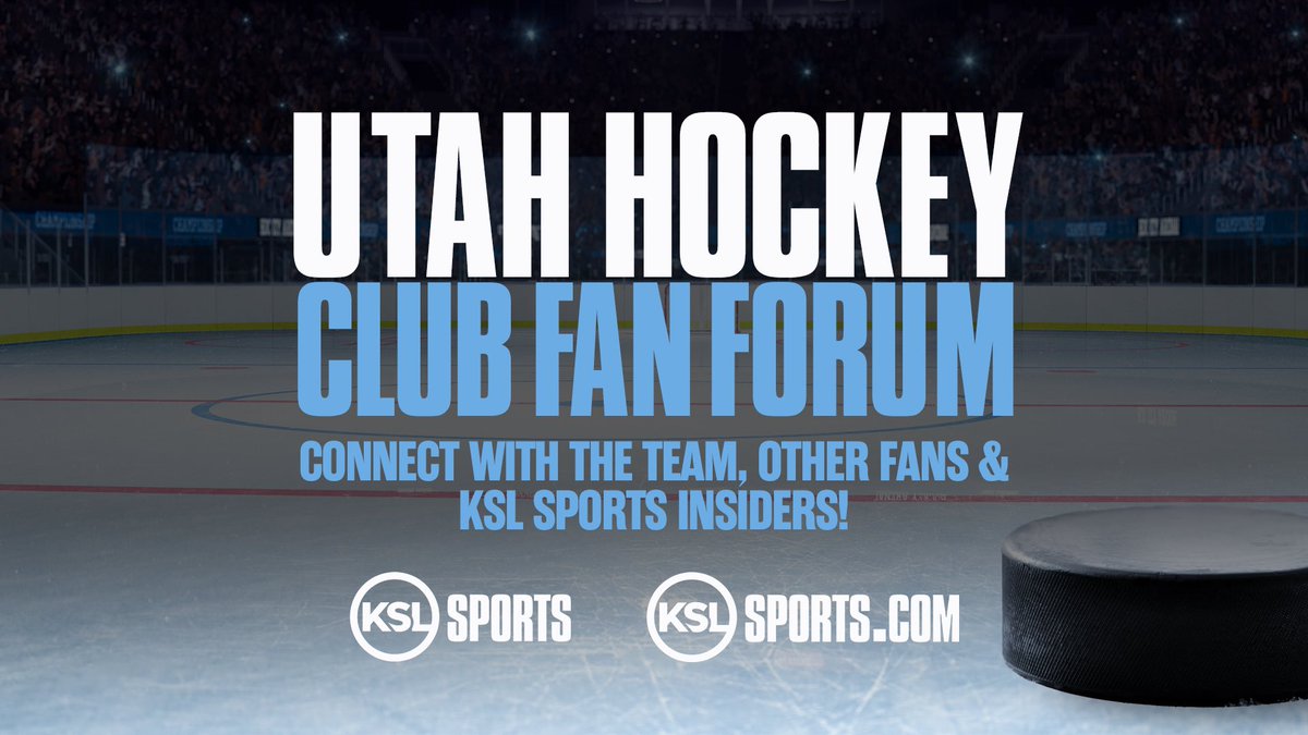 kslsports's tweet photo. Join our Utah Hockey Club forum for live updates and expert analysis from Insider @BagleyKSLsports as #UtahHC takes on the Los Angeles Kings.

Forum: https://t.co/9uxq2F1eYT https://t.co/sr0GvQGWg4