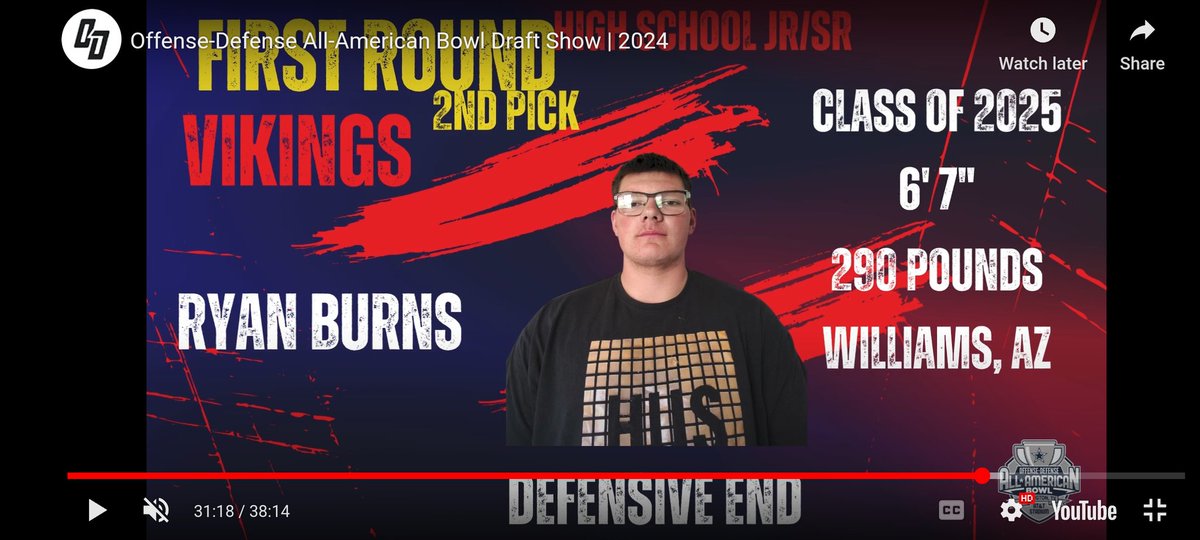 Ryan Burns (@ryan_burns99) on Twitter photo Blessed for the opportunity to play in the all American bowl this December. Thank you O-D for the opportunity. <a href="/ODFBall/">Offense🏈Defense</a> <a href="/ODFootballCamps/">Offense-Defense Football</a> <a href="/odr365/">Offense-Defense Recruiting</a> <a href="/Beau_Gleason/">Beau Gleason</a> Blessed for the opportunity to play in the all American bowl this December. Thank you O-D for the opportunity. <a href="/ODFBall/">Offense🏈Defense</a> <a href="/ODFootballCamps/">Offense-Defense Football</a> <a href="/odr365/">Offense-Defense Recruiting</a> <a href="/Beau_Gleason/">Beau Gleason</a>