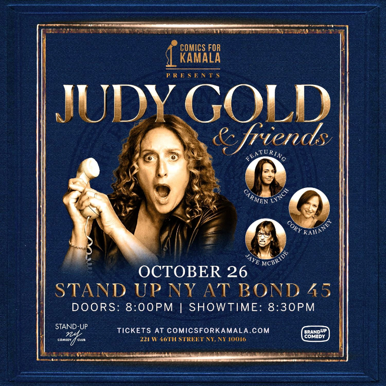 DirtRdDemocrats's tweet image. NYC fam: if you're looking for laughs and a way to support the future of democracy, come through! Judy Gold &amp;amp; friends are performing tonight at Stand Up NY! 🎉 Use code KAMALA20 for a discount at comicsforkamala.com #ForHarris #ComedyForACause @comicsforkamala @jewdygold