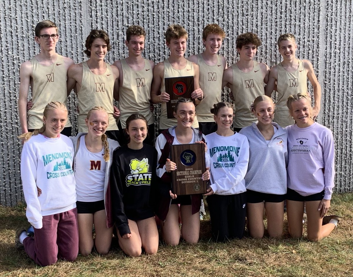 NatalieTopper1's tweet photo. In what was a truly special day…both the Boys and Girls Cross Country teams are heading to state!! The girls continued their winning season, capturing the Sectional title, while the Boys were Sectional runner-ups! #gomustangs https://t.co/FzdeGtgwSB